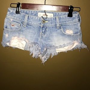Size 0 Hollister Jean Shorts